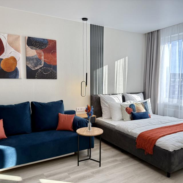Stylish studio next to the Crystal 