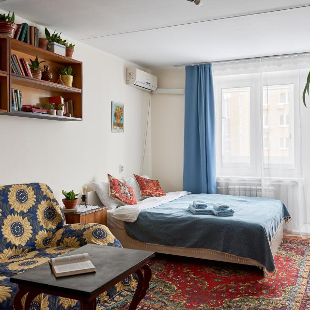Retro-vintage apartments in the center of Moscow