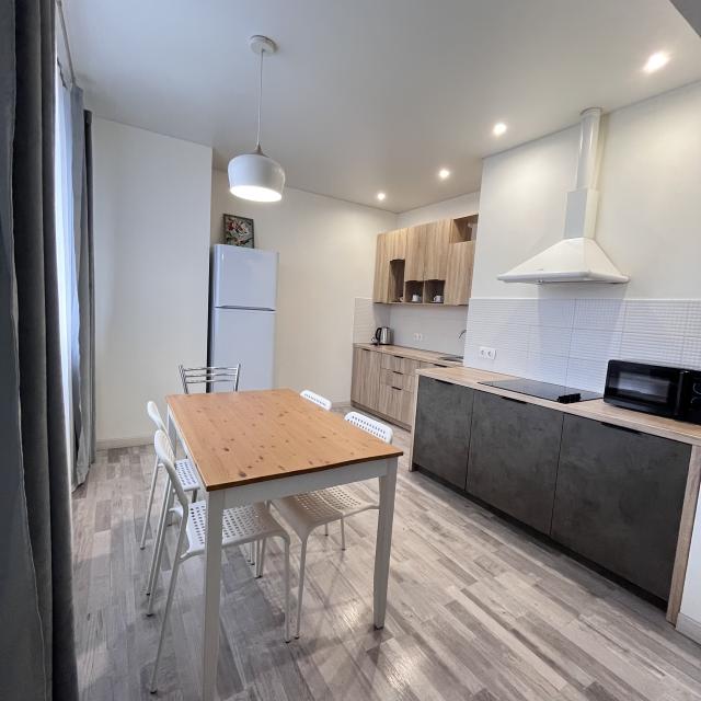 Two-room apartment near the railway station