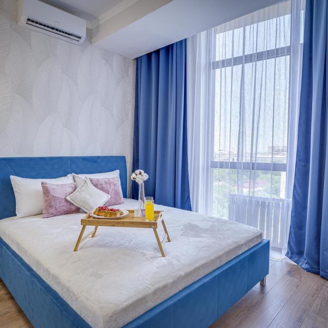 Apartments on Adi Sharipova street 145 building 3