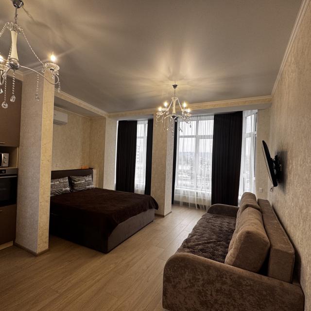 Studio in a new building in the city center