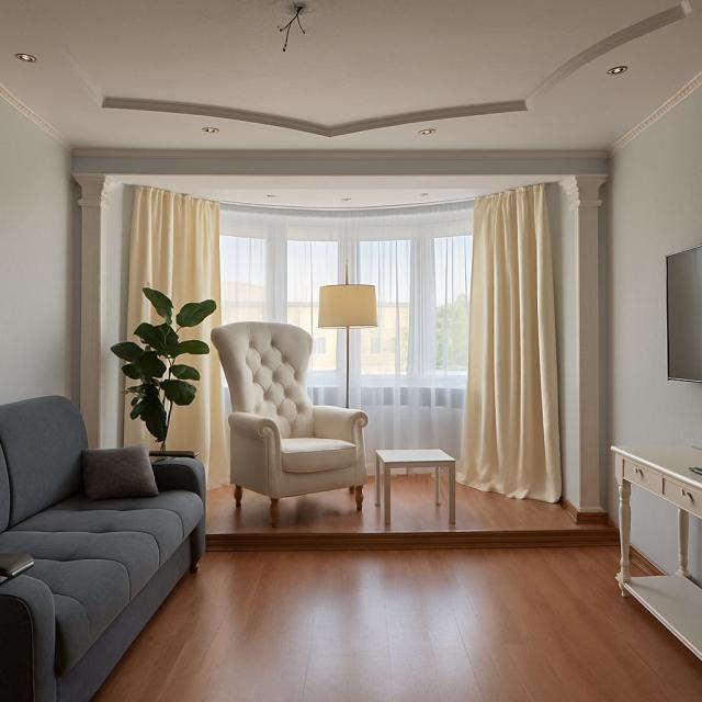 Apartment in a new building in the center