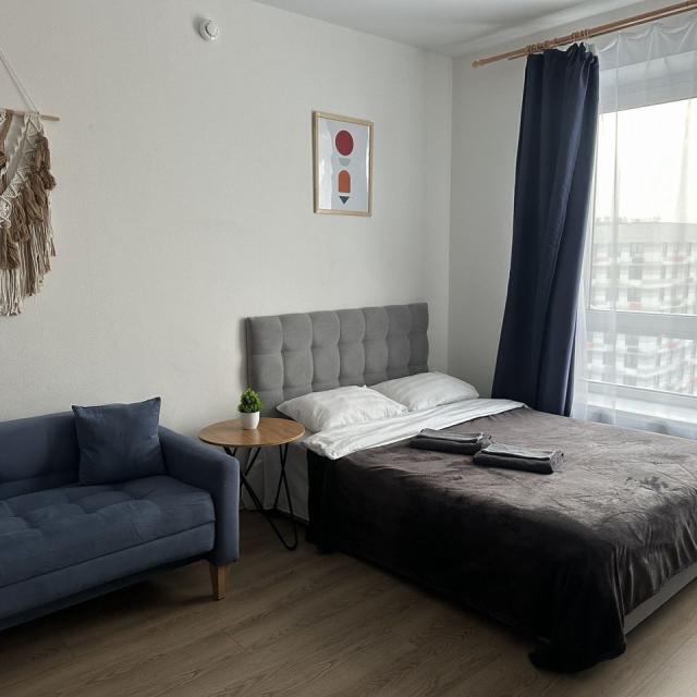 Apartments on Kashtanova street 14 building 1