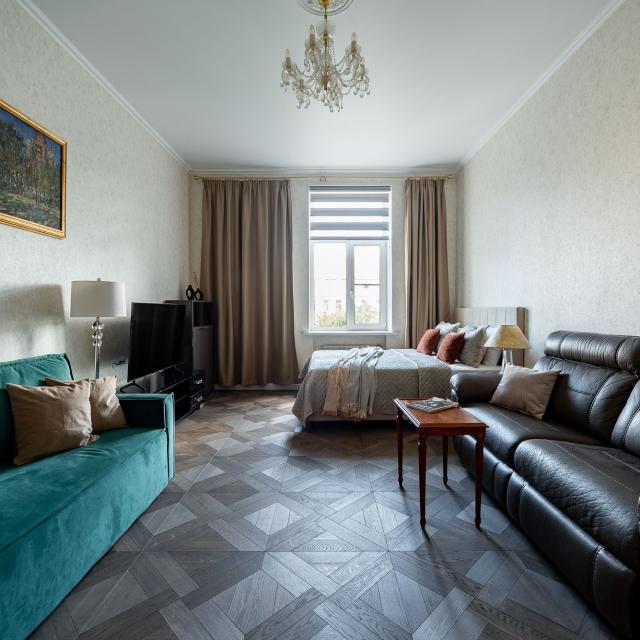 Apartment DeRent 2 bedrooms at Pushkin
