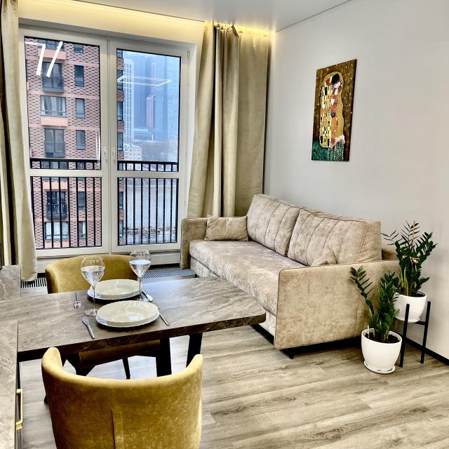Level Up apartments on Bolshaya Filevskaya street 3 building 3