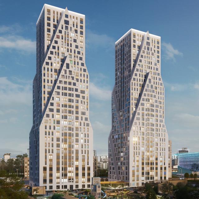 Квартира бизнес-класса в Даблхаусе «1:1»