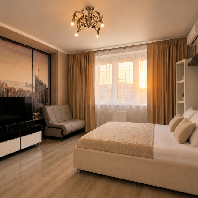 Уютная квартира рядом с Парком Галицкого и ККБ | GoodTimeApartments