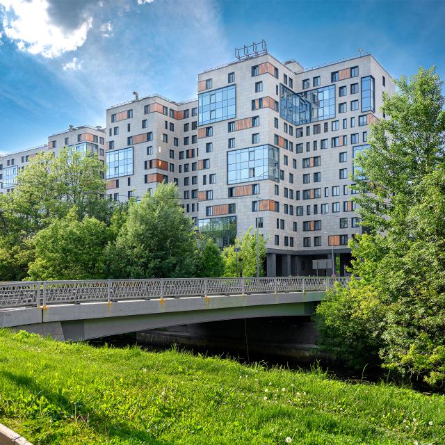 Современные апартаменты VEDA Aparts на набережной, метро "Черная речка" 
