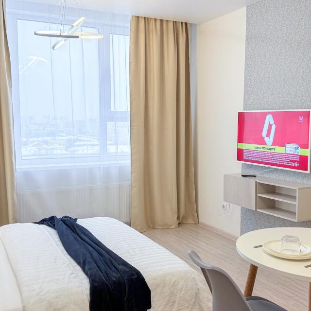 Apartments of Studio Park residential complex, 21st floor 