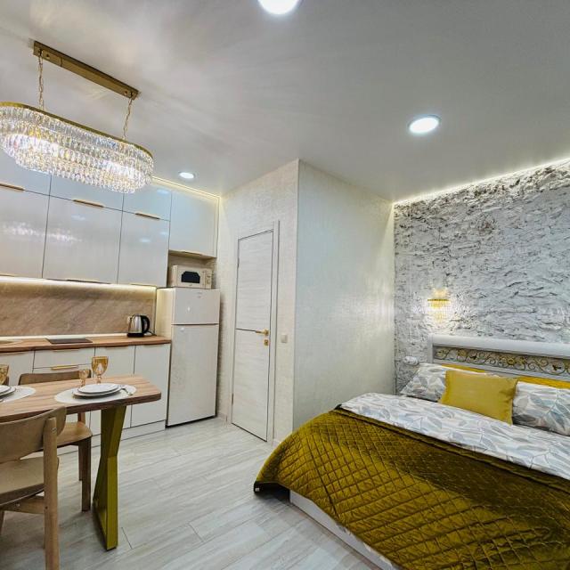 Stylish studio in the center of the resort area next to the Flower garden