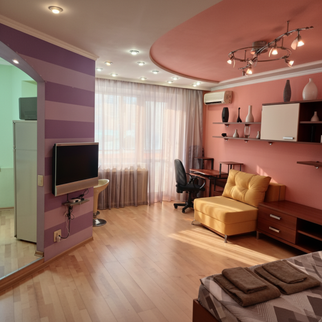 Bright studio Aday Apartments in the center of Kursk
