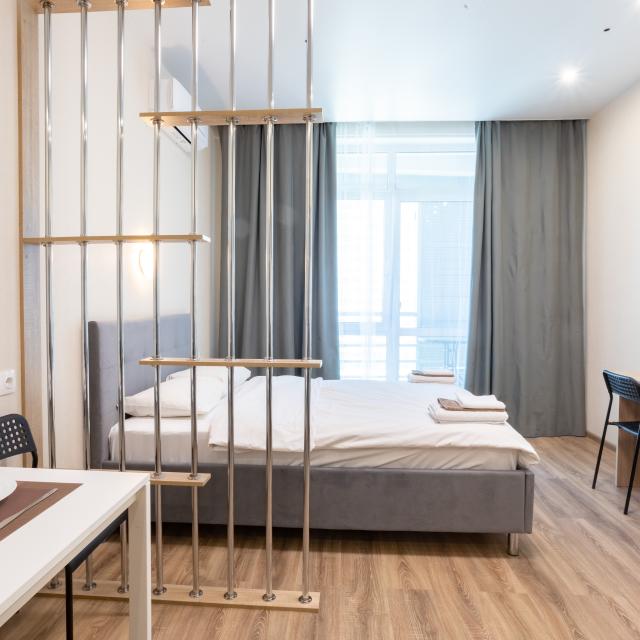 ONEDAY apartment on 7k4 Flotskaya Street, 17th floor, No. 1