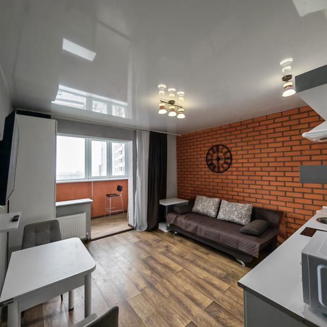 Studio on a high floor 