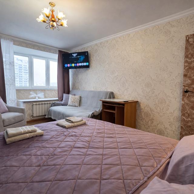 There is an apartment on Borisovsky passage 20
