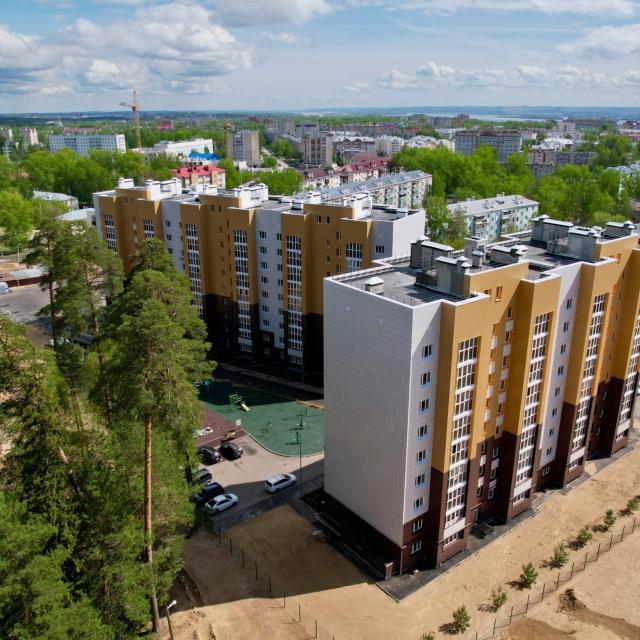Apartments on Rogacheva street 25 building 2