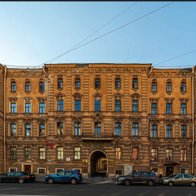 300 meters from the Hermitage