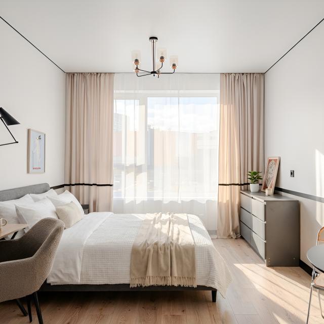 SOVA Cozy studio in the Depot residential complex