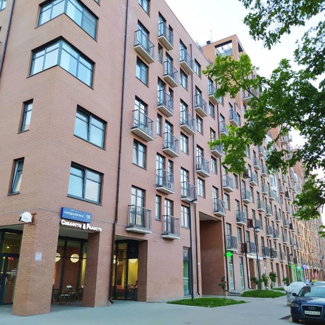 Апартаменты на улице Городской Вал 15 корпус 2