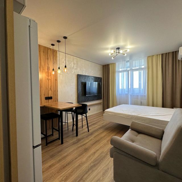 Studio apartment from the company Home Hotel on Uralskaya, 2/25