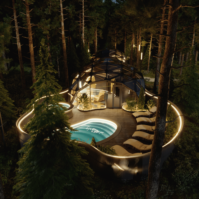 Geometrika lounge hotel (Геометрика)