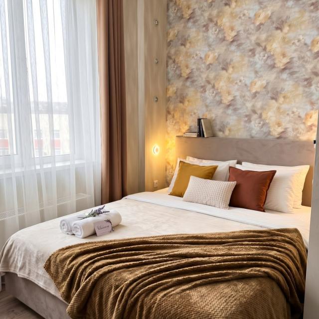 Apartments in Aquarelle residential complex