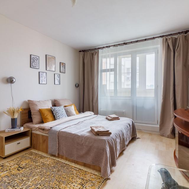 Светлая однокомнатная квартира рядом с метро Очаково