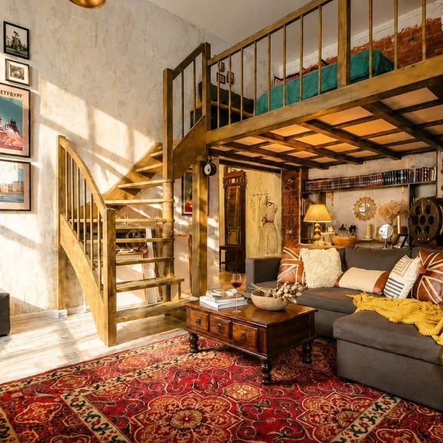 Duplex loft style apartments