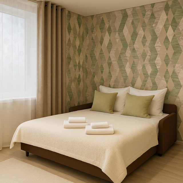 ColorApartments. Зелёная гармония