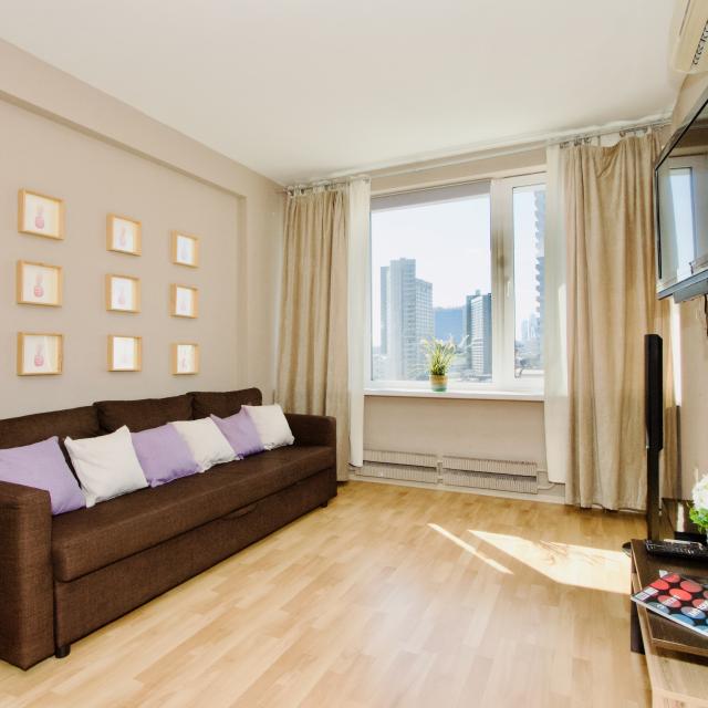 The apartment is available on Novy Arbat 10