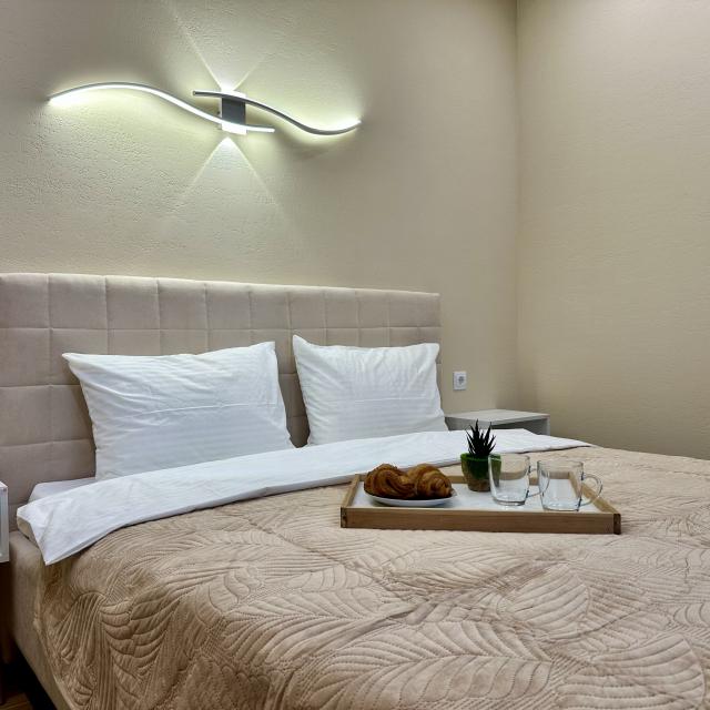 Cozy apartment "Spent the night" on Zhigura 