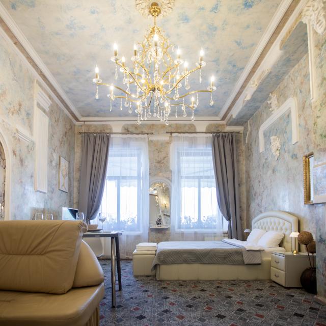 Luxury with a view of the Neva River 