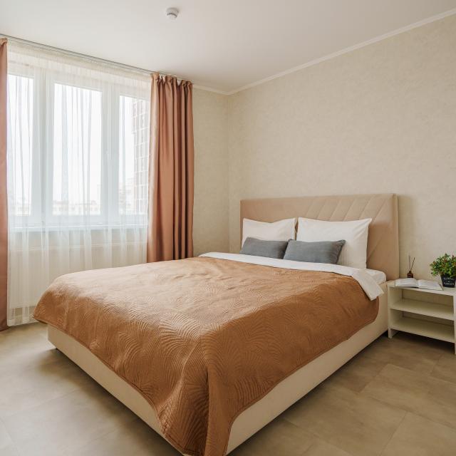 Apartments on Mashinnaya street 4
