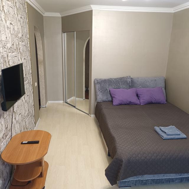 The apartment is located in the most convenient area of the city 