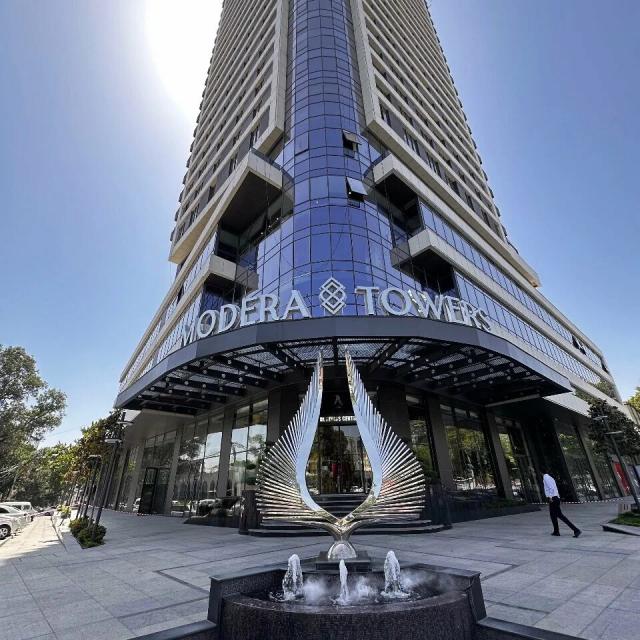 Apartments in the Modera Towers residential complex