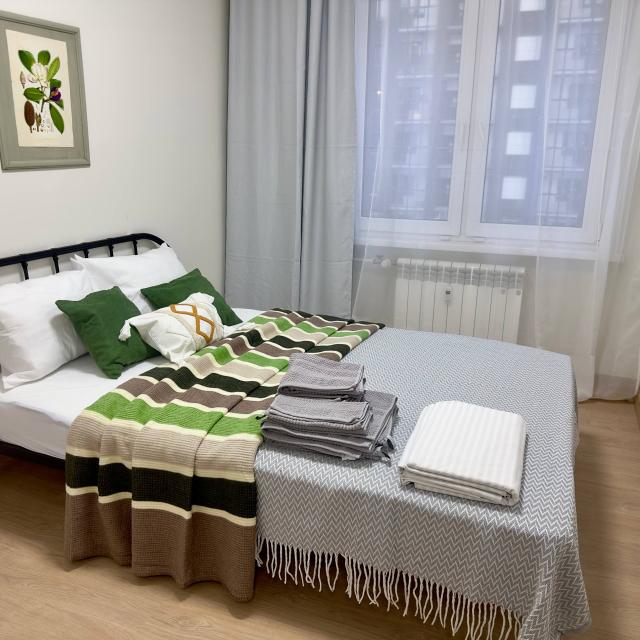 Светлая квартира у аэропорта