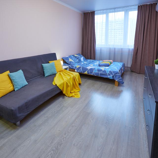 Apartment South night on Karyakina street 5 building 3