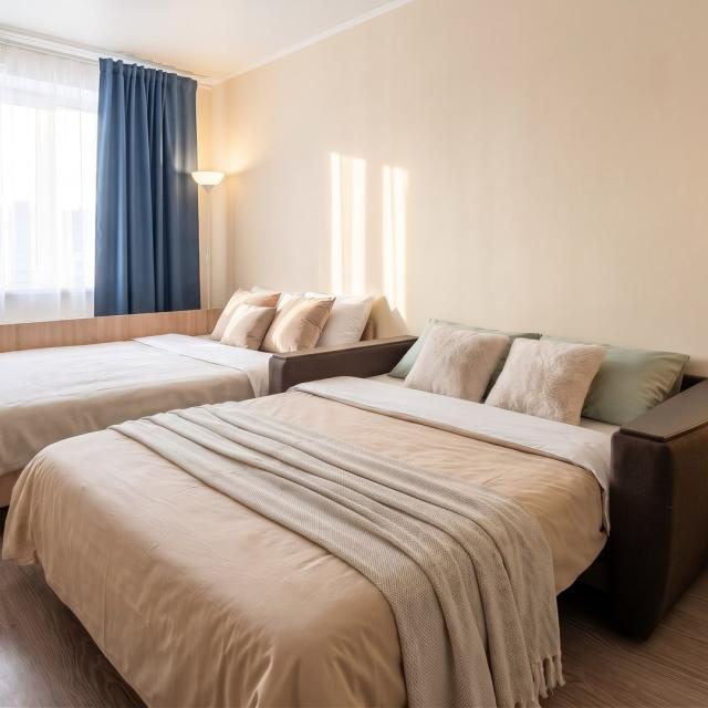 Apartments near Galitsky Park and Krasnodar Stadium on the 8th floor