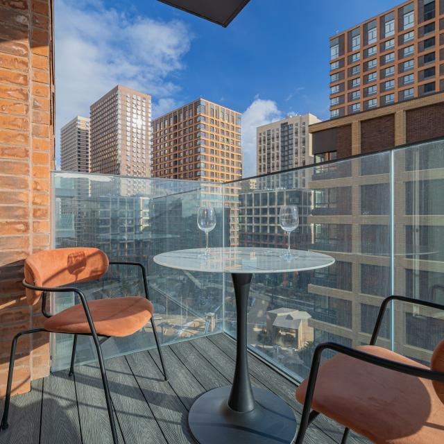 Apartment with an open balcony EVERЕ HOME 