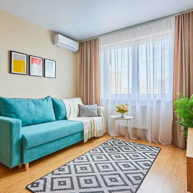 Cozy apartment near Krasnodar Park on Razvedchikov St.