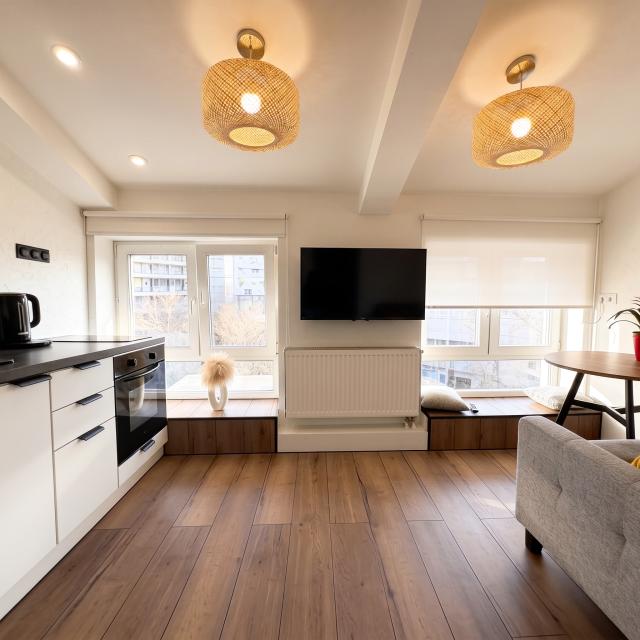 Luxury duplex apartments near Kurskaya metro station