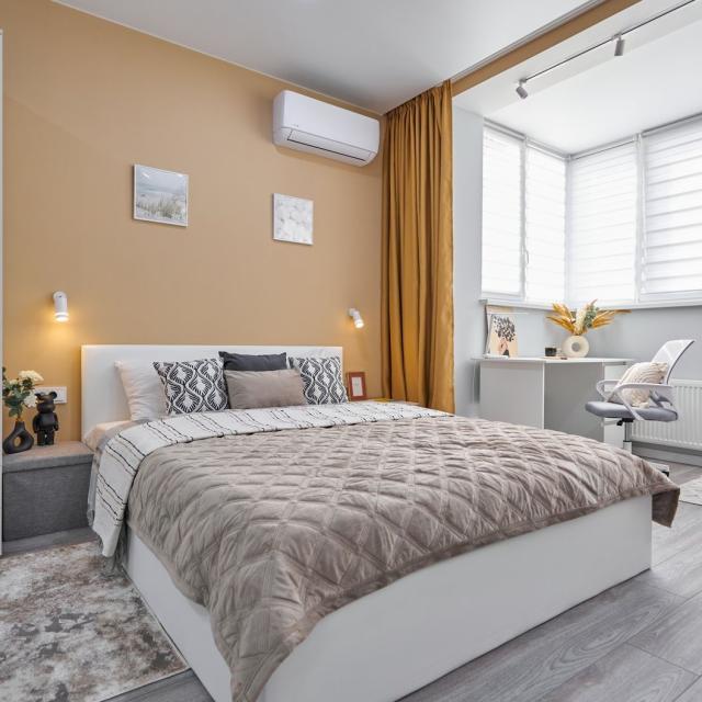 Квартира-студия, 32 м², 2 кровати, 3 спальных места