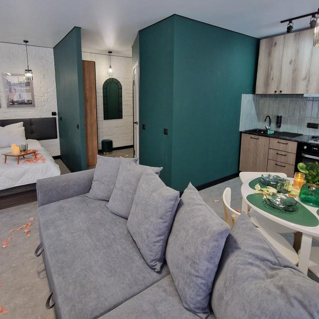 retro apartments in the center